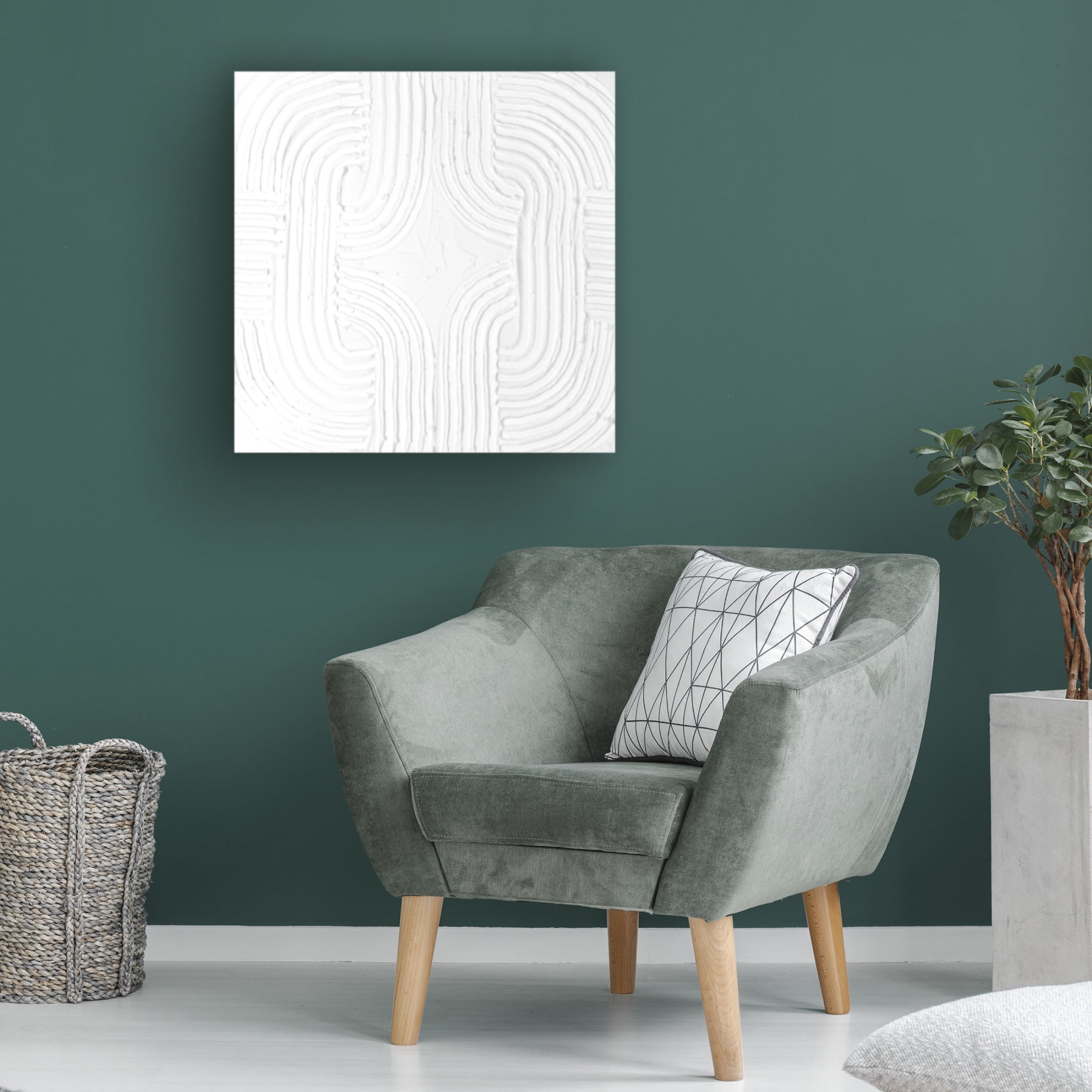 Trademark Fine Art Michael Willett  Pale Tracks I Canvas Wall Art