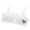 White, variant on ZACPNCV Teen Girls Training Bras Sports Seamless Bra Removable Padding Pink Free Size