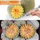 thumbnail image 3 of Cuchara de bola de melón, cuchillo de trinchar de acero inoxidable para decoración de frutas, melón, sandía, melón, helado, sorbete, postre, cuchara de bola de doble función para herramientas de cocin Namotu YZY298, 3 of 7