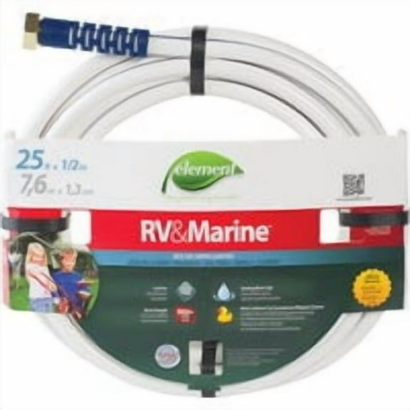 Water Hose,PVC,1/2 In ID,25 ft L SWAN ELEMENT ELMRV12025
