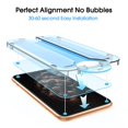thumbnail image 3 of Protector de pantalla AmFilm OneTouch Glass para iPhone 11 Pro, 3 of 6
