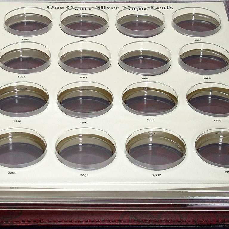 CAPS Album for Silver Canadian Maple Leaf Date Set (1988