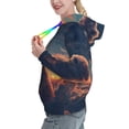 thumbnail image 2 of Daiia Starry Sky Cloud Puppy Pattern Women's Fashion Hoodies & Sweatshirts with Kangaroo Pocket Hooded Sweatshirt with Eye-catching Drawstrings-Medium, 2 of 7