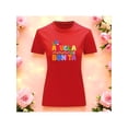 thumbnail image 2 of Letras Playera Blusa Con Estampado De La Abuela Mas Bonita Ropa Para Mujer Color Rojo Talla Extra Grande Marca Emil SaEs, 2 of 4