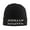 Black, variant on Baseball Players Beanie Hat Men Women Warm Printed Cap Knit Beanies Hats Outdoor Winter Red