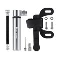 thumbnail image 2 of bomba portátil para bicicleta, inflado rápido para bicicleta de carretera, inflador de 120PSI de alta presión para inflar fútbol BMX ciclismo Plata Soledad Mini bomba de bicicleta, 2 of 10