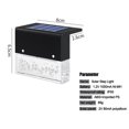 thumbnail image 3 of facefd 4Pcs Solar Deck Lights Solar Step Light Auto On/Off Outdoor LED Waterproof Light for Patio Yard Steps Fence Pathway, 3 of 6