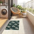 thumbnail image 4 of Yayeee Doormat for Indoor Entrance 32" x 20" Non Slippery Floor Rug, Beige Leaves, 4 of 8
