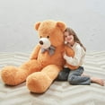 thumbnail image 4 of MorisMos Giant Teddy Bear 55" Stuffed Animal Soft Big Bear Plush Toy, 4 of 8