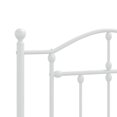 thumbnail image 4 of vidaXL Metal Headboard White 100 cm, 4 of 4