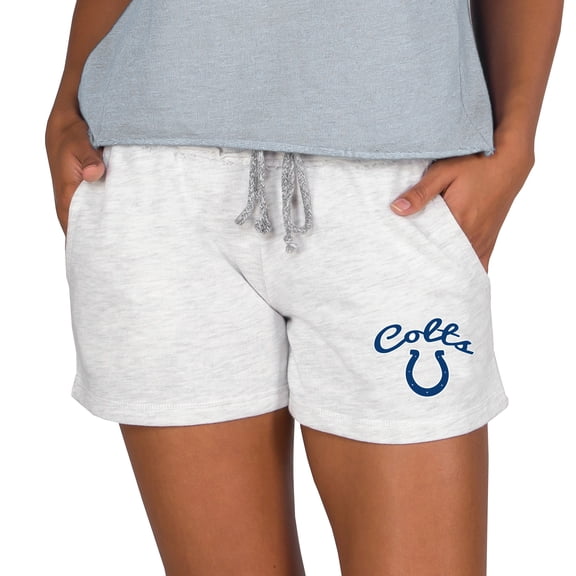 Women's Concepts Sport Oatmeal Indianapolis Colts  Mainstream Terry Lounge Shorts