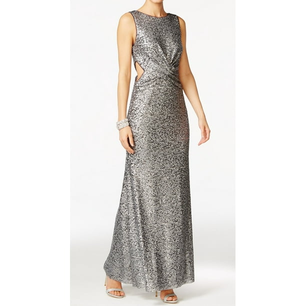 betsy and adam sequin gown