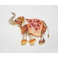 thumbnail image 2 of Gaynor, Janice 30x26 Gold Ornate Wood Framed with Double Matting Museum Art Print Titled - Pink Elephant II, 2 of 4