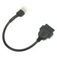 thumbnail image 2 of Adaptador De Cable De Diagnóstico, Cable De Diagnóstico OBD2 Resistente Al Agua De Comunicación Estable, Ligero Para Motocicletas ANGGREK Otros, 2 of 8