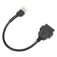 thumbnail image 5 of Adaptador de diagnóstico OBD2 de 16 pines a 4 pines, cable conector para escáner de código OBD, compatible con línea K para motocicletas., 5 of 14