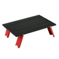 thumbnail image 3 of Table Pliante de Camping Portable, Table Pliante d'Extérieur Épaissie pour la Plage Argent,Noir Rouge, 3 of 8