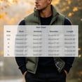 thumbnail image 3 of Mifsaly Mens Warm Puffer Vests Padded Zip Up Stand Collar Quilted Vest Fall Winter Daily Going Out Sports Travel Casual Outfits with Zipper Pockets, 3 of 9