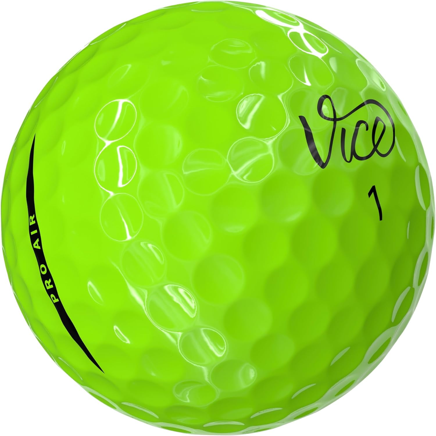 Vice Pro Air Golf Balls (2025 Model) Lime -