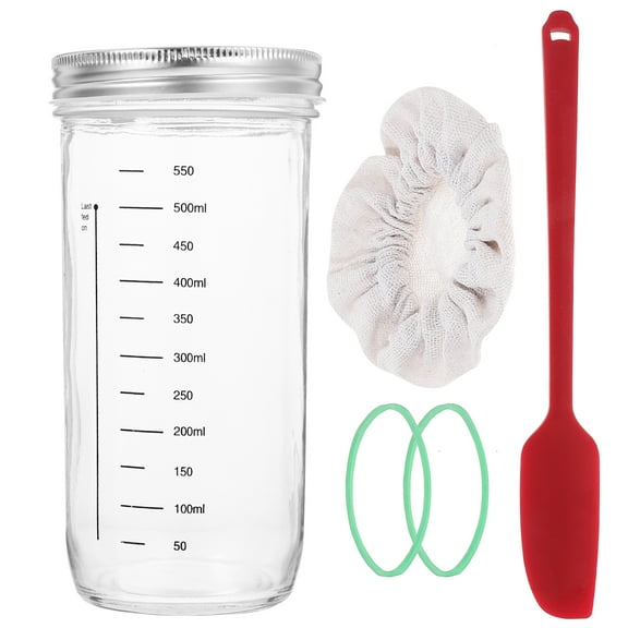 STRANDCHIC Small Jam Jars Kitchen Glass Jar Transparent 1 Set