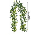 thumbnail image 3 of AYktou Eucalyptus Garland, 5.9Ft Artificial Ivy Garland Greenery Leaves Vines Hanging Decor, Faux Plants Table Decor Artificial Eucalyptus Garland Vine for Home Mantle Party Indoor/Outdoor Decor, 3 of 6
