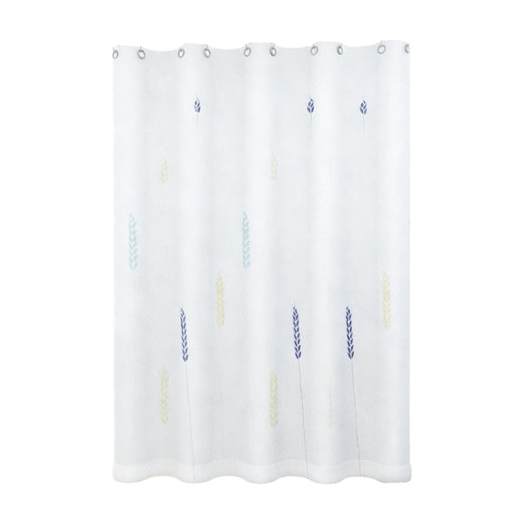 Hyknon Quick-Drying Shower Curtains Modern Bathroom Accessories for Bathroom Decor Waterproof Washable White Shower Curtain Fabric Bath Curtain for Bathtub Home Decor