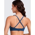 thumbnail image 2 of Top deportivo CRZ YOGA Butterluxe con escote en V profundo sin aro color azul marino talla S, 2 of 5