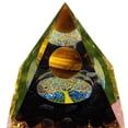 thumbnail image 2 of Healing Crystals Orgonite Energy Stone Pyramid Escultura Resina (Bola 5cm) Sywqhk Libre de BPA, 2 of 7