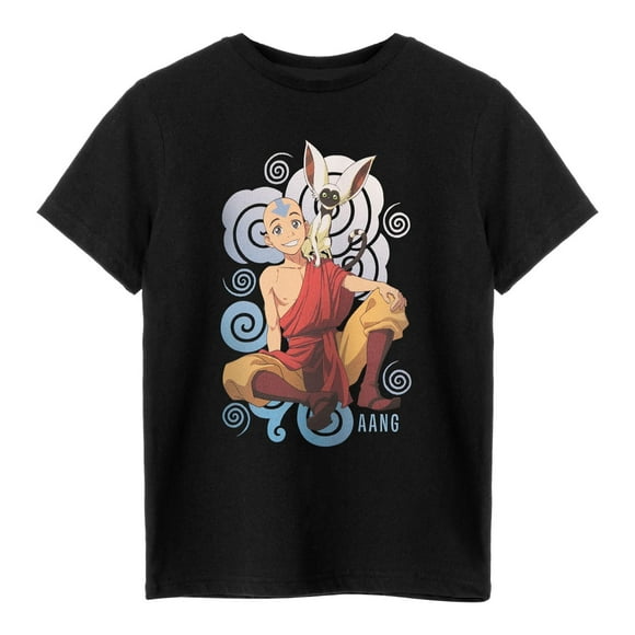 Avatar: The Last Airbender Boys/Girls Aang & Momo T-Shirt