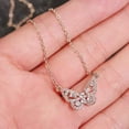 thumbnail image 3 of Collier Pendentif Papillon Collier Délicat pour Femmes Bijou Minimaliste, 3 of 3