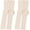 Ballet Pink(more Peach),2 Pack, variant on Ballet Tights for Girls Footless Dance Tights Toddler Soft School Stockings Kids Leggings Pantyhose 3t-14 Years
