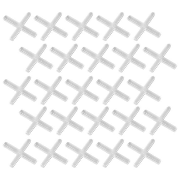 FRCOLOR 1000Pcs Ceramic Tile Spacer Floor Tile Cross Shaped Spacer Positioning Spacer for Floor Tile
