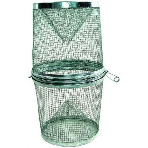 2 X Gee's G-40 Galvanized Steel Minnow Trap
