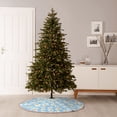 thumbnail image 6 of Bingfone Christmas Tree Skirt Mat Christmas Decoration Interior 36" -Floral Daisy, 6 of 6