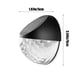 thumbnail image 3 of Luces solares para exteriores, luz solar para jardín, luz LED semicircular impermeable para pared, luz para cerramiento de jardín, IP65, luz blanca, luz cálida, luz solar de plástico de tres opciones., 3 of 7