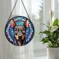 thumbnail image 4 of 89Bloom Doberman Dog Suncatcher, Stained Glass Doberman Suncatcher, Doberman Glass Suncatchers for Windows Stained Glass, 4 of 7