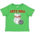 thumbnail image 3 of Inktastic Let's Roll Bowling Boys or Girls Toddler T-Shirt, 3 of 5
