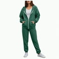 thumbnail image 6 of Towmus Sweatsuits for Women Set 2 Piece Outfits for Womens Jogging Suit Casual Long Sleeve Full Zipper Hoodied Sweatshirt Pants Sets with Pockets, 6 of 6
