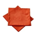 thumbnail image 4 of Home Soft Things Milliken Plush Throw Pillow Covers 2 Piece Set - Burnt Orange - 14" x 26", 4 of 4