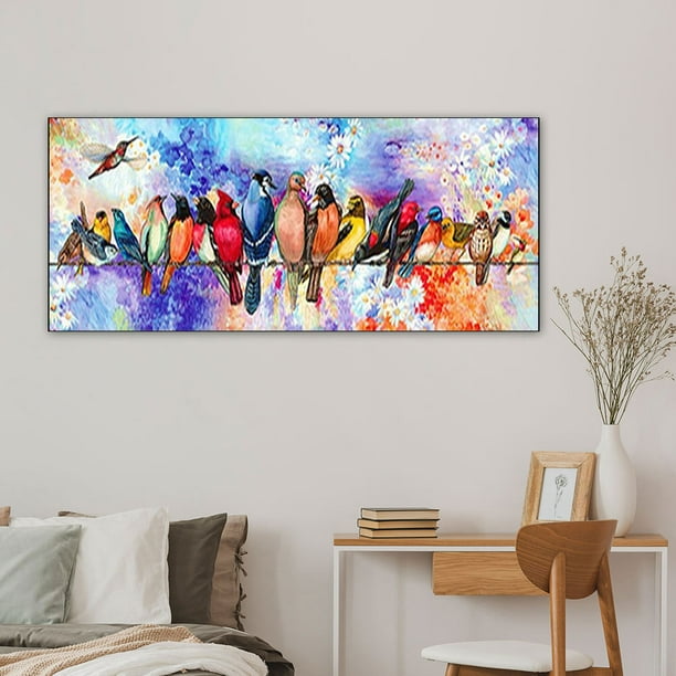 Pintura Por Números Para Adultos, Acuarela, Martín Pescador, Kit De Pintura Por Números, Pintura Al óleo, Lienzo De Dibujo Para Decoración Del Hogar, 15.7 X 19.7 In, Sin Marco