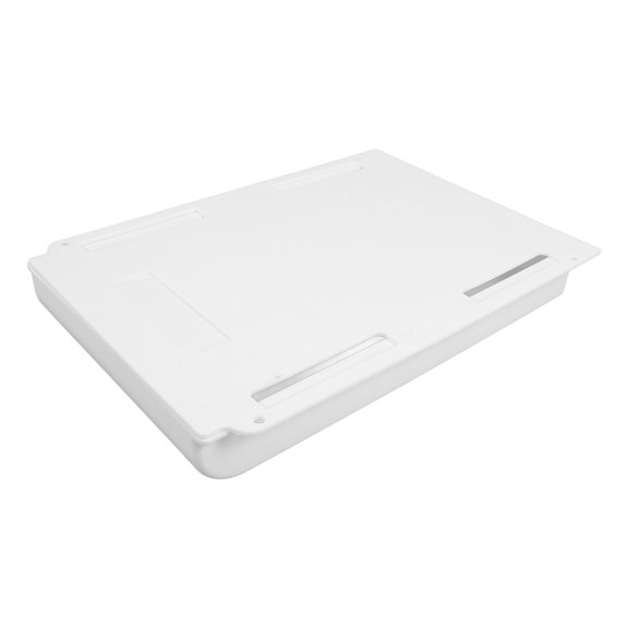 Phenofice White Plastic Under Desk Storage Drawer Organizer with Slide-Out Design, Protects Desktop from Damage