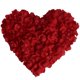 thumbnail image 1 of Pétalos de flores artificiales Henzxi rojo oscuro, 1000 unidades, 1 of 7