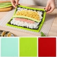 thumbnail image 2 of Silicone Hand Roll Sushi Rolling Curtain Imitation Japanese Sushi Rolling Tool Easy to Clean No Mild, 2 of 5