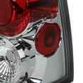 thumbnail image 7 of Spec-D Tuning Chrome Housing Clear Lens Tail Lights Compatible with 2005-2008 Toyota Tacoma, Left + Right Pair Assembly, 7 of 7