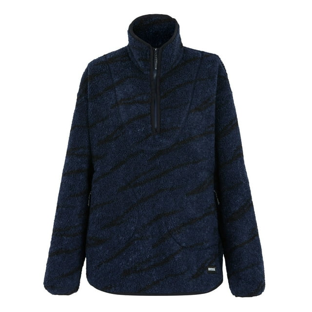 Regatta Womens Frankie Abstract Borg Half Zip Fleece Jacket