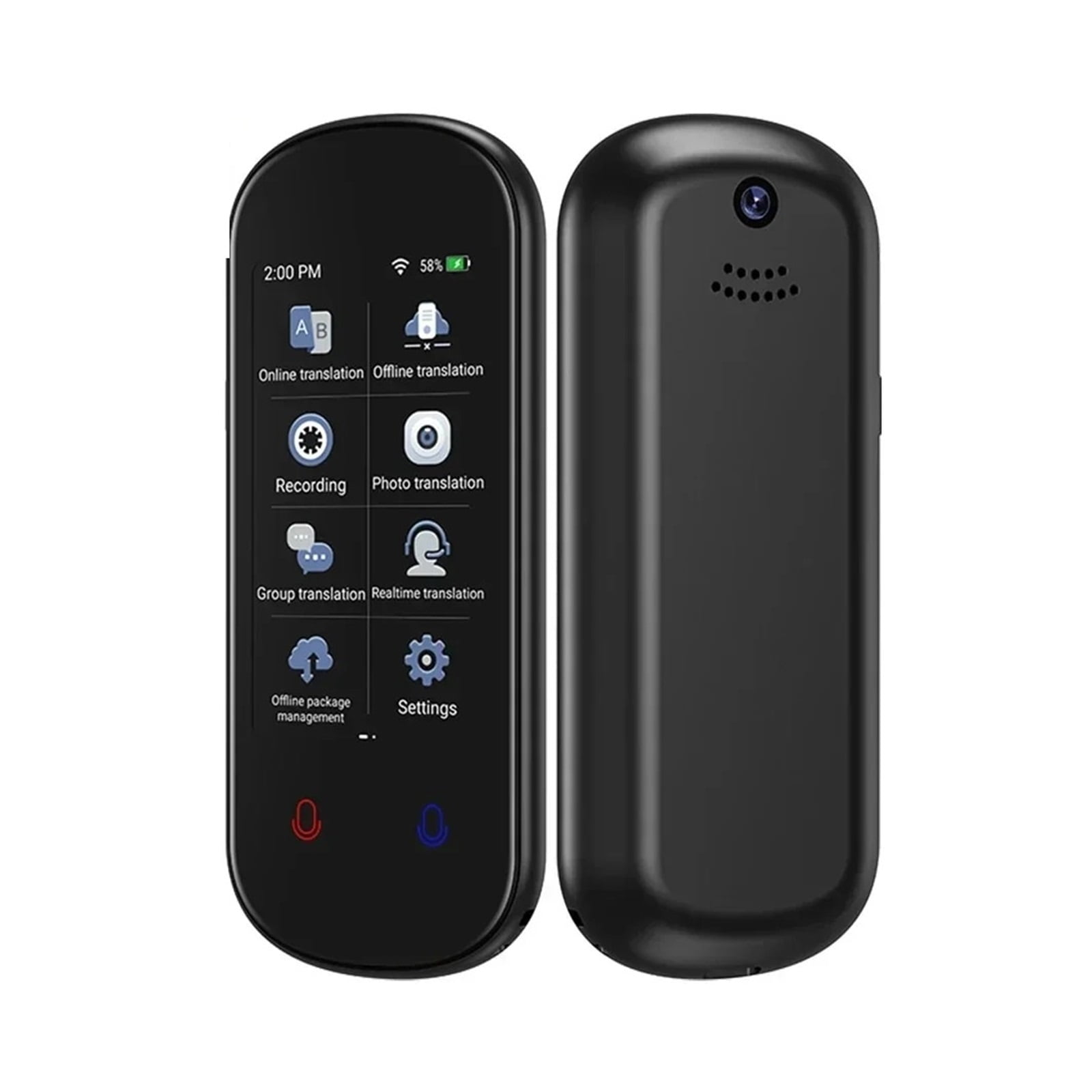 Pocketalk Plus Real Time Voice & Camera Translator-82 Languages