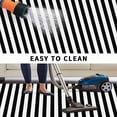 thumbnail image 5 of Black White Stripe Outdoor Rug for Patio/Deck/Porch, Non-Slip Large Area Rug 3 x 5 Ft, Modern Minimalist Geometric Striped Indoor Outdoor Rugs Washable Area Rugs, Reversible Camping Rug Carpet Runner, 5 of 8