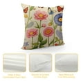 thumbnail image 4 of Creowell  Outdoor Patio Throw Pillow Covers Summer Spring Garden Flowers Farmhouse Décor Outside Furniture Swing Seat Bench Chair Decorative Cushion Cases for Deep Seat Bed Couch Sofa, 4 of 5