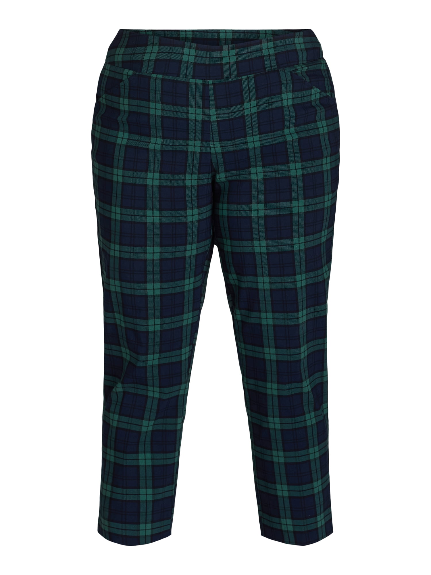 Just My Size by Hanes Women's Plus Millennium Slim Pants, Regular and Petite, Sizes 1X-4X