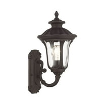 Livex Lighting Oxford Outdoor Wall Lantern in Bronze