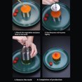 thumbnail image 3 of Wosthever Juego de tres moldes circulares de acero inoxidable para postres y vajilla fría. Cocina y Comedor, 3 of 6